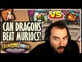 DRAGONS CAN BEAT MURLOCS?! - Hearthstone Battlegrounds