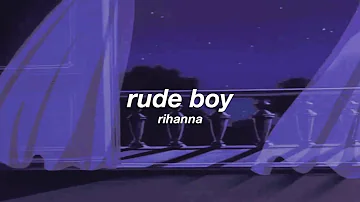 rihanna - rude boy (slowed + reverb) ✧