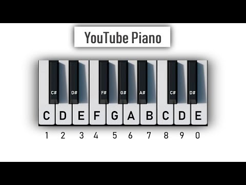 YouTube Piano - Play It With Your Computer Keyboard