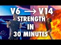 V6 to V14 Strength in 30 Minutes | My Climbing Warm Up