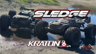 Kraton 6s EXB & SLEDGE |  MUD BASH