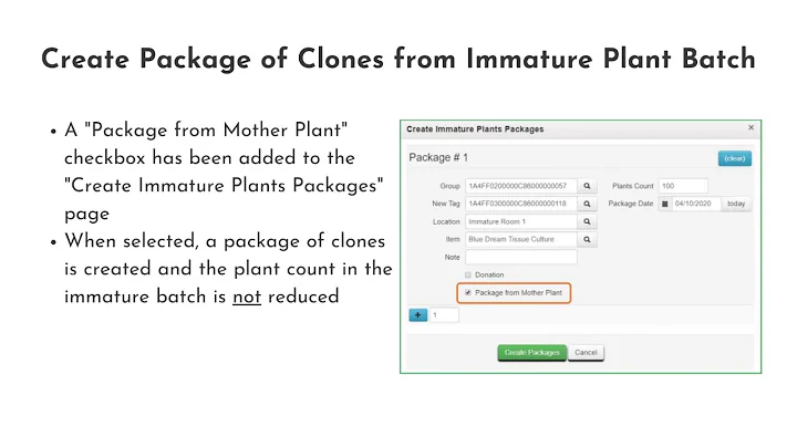 California Metrc Updates for Cultivators (as of May 2020)