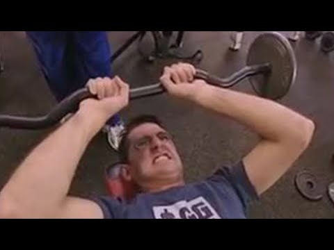 Louis Theroux body-building! BBC