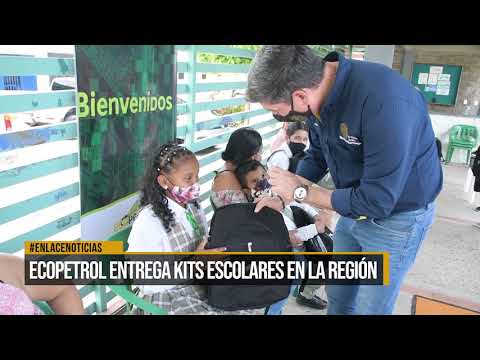 Ecopetrol realiza entrega de kits escolares en la región