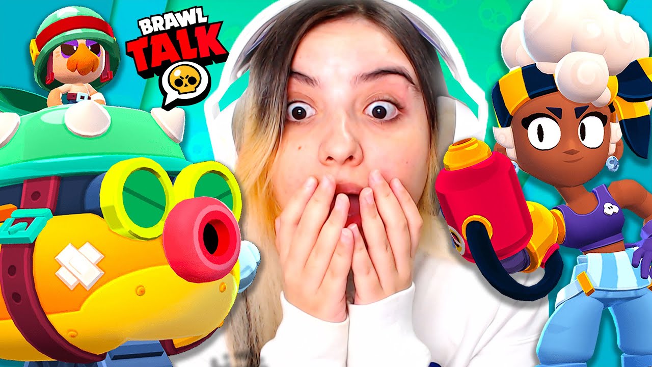 REAGI ao BRAWL TALK pela primeira vez com NOVOS BRAWLERS e VISUAIS no Brawl Stars