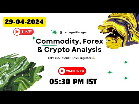 29th April 24 – Live Intraday Trading | Forex, Crypto, Crude Oil, Natural Gas And Gold  Analysis |