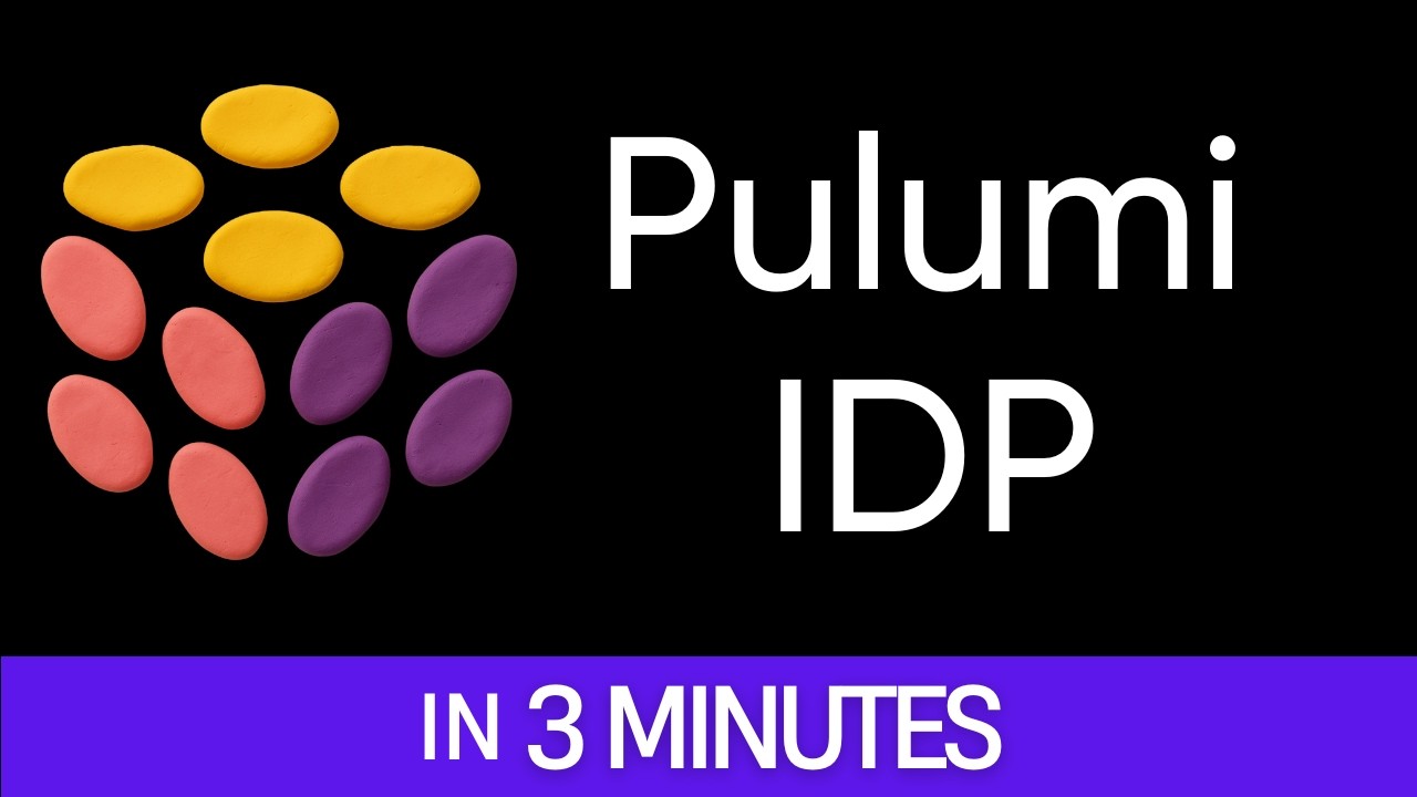 Pulumi IDP in 3 minutes