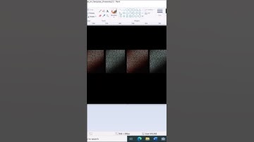 How we can put an image behind text in Microsoft paint ?