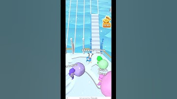 Bridge race part 3 #gameplay #funnyvideo #videogames #shortsfeed