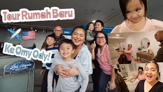 Ody Omy visit California!🇺🇸 Tour Rumah Pertama Kali! 😍 REUNITED | 622