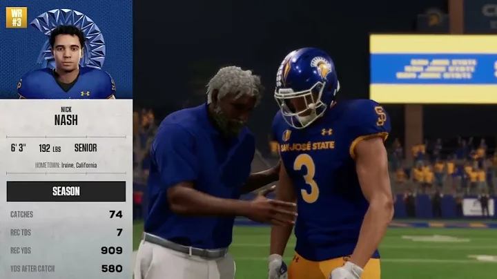 San Jose State Year 1, Week 12 vs the Mighty Boise State Broncos- Lost Audio Second Half