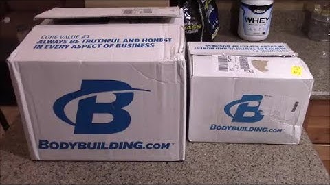 Bodybuilding Supplement Order Unboxing Online Supplement Order From Bodybuilding com