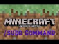 Minecraft bedrock edition  how to do a sudo command