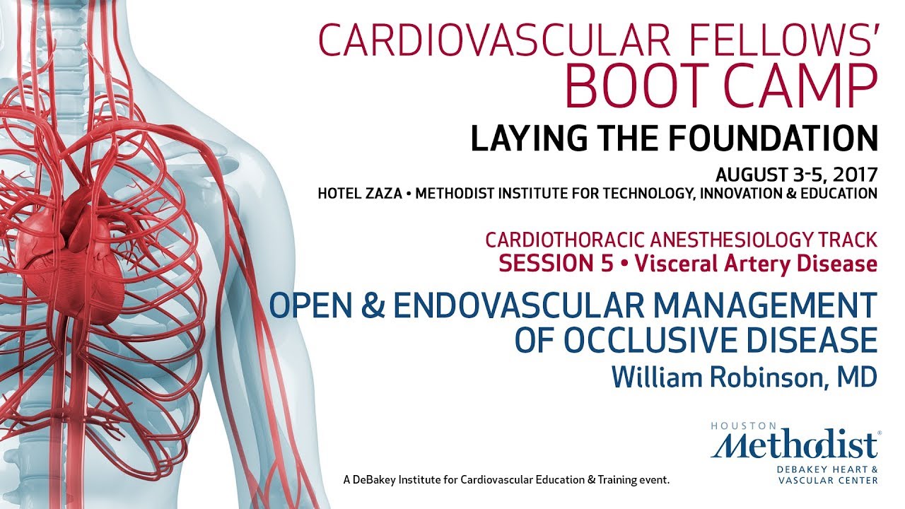 Open & Endovascular Management of Occlusive Disease (William Robinson, MD) education film