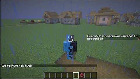 Day 1 of placing TNT for every subscriber in Minecraft