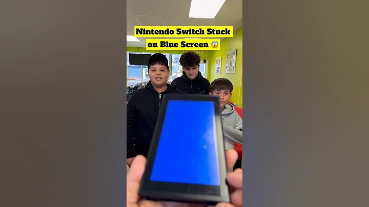 Blue Screen of DEATH on Nintendo Switch 🤯 #shorts