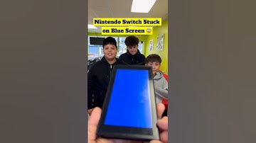 Blue Screen of DEATH on Nintendo Switch 🤯 #shorts