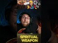 NERFED? DnD 2024 Spiritual Weapon Spell Changes make me kinda sad #dnd #dungeonsanddragons