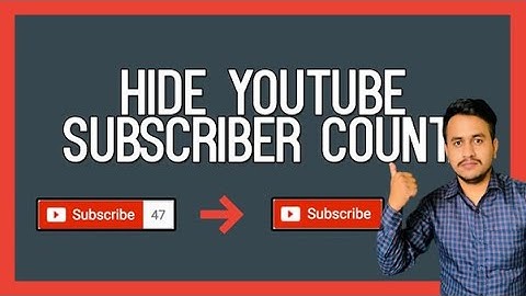 How To Hide/Unhide YouTube Channel Subscribers Count // Learn In Nepali // Youtube Studio