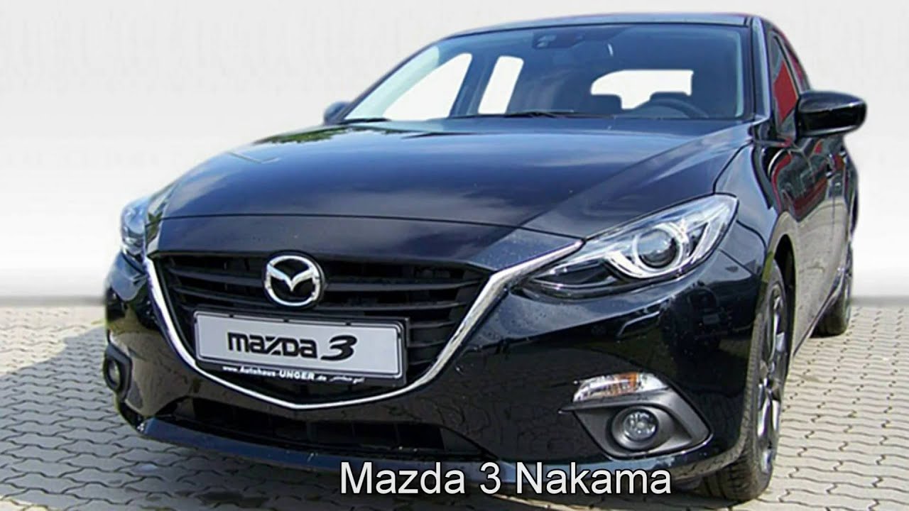 Mazda 3 Sondermodell Nakama Onyxschwarz Autohaus Unger Youtube