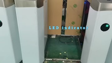 TGW-PT011 Stainless Steel Sliding Gate Turnstile display