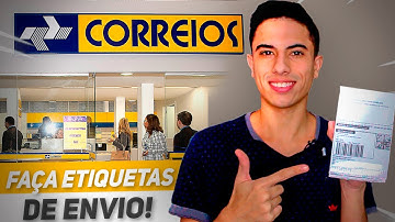 Como GERAR ETIQUETAS DE ENVIO dos CORREIOS!