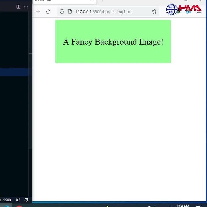 How to Insert Border Image in CSS | CSS Border-Image Property #shorts # ...