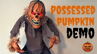 Possessed Pumpkin Animatronic Demo