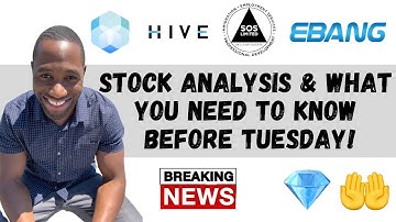 SOS, EBON, HVBTF (Hive Blockchain Stock)  | Analysis | Price Prediction & What You Need To Know!