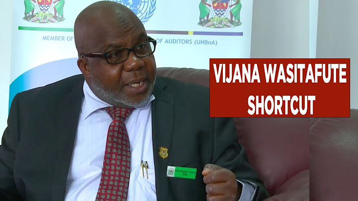 Vitu Vinavyoonekana Sivyo Vilivyo, Vijana Waache Kutafuta Shortcut Kwa Uchawa - Prof Assad