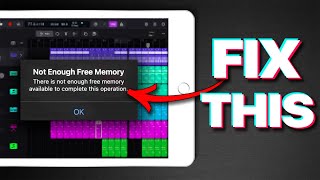 Logic Pro for iPad // Make Logic Run Better on Older iPads screenshot 2