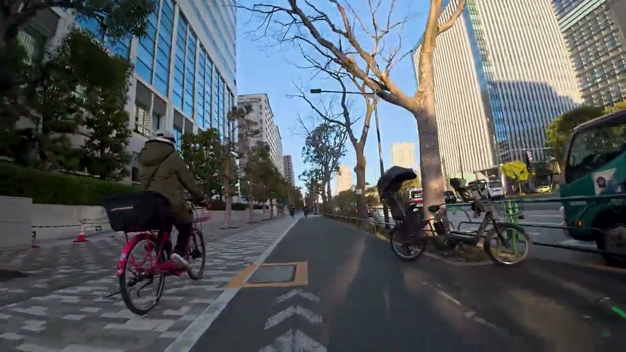 Tokyo Bike Ride POV | 4K 60fps