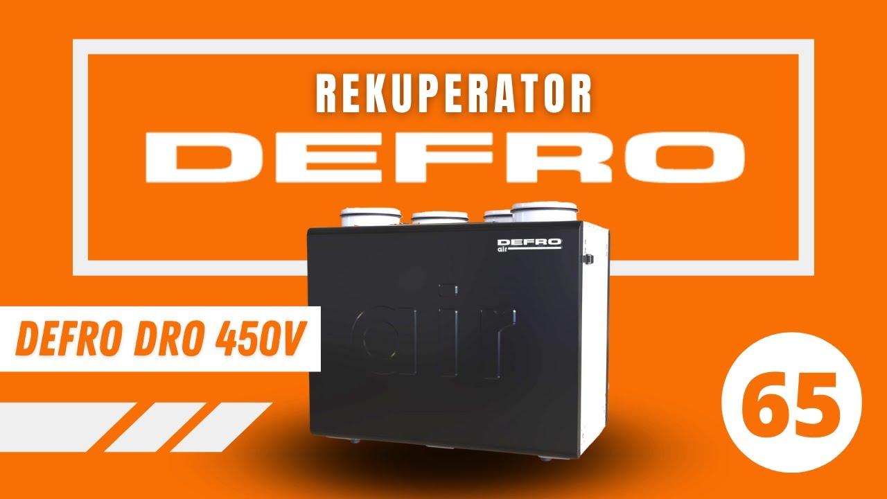 Rekuperator DEFRO DRO - Recenzja - YouTube