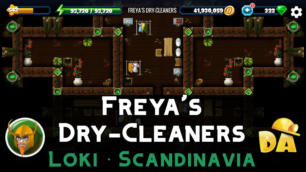 Freya's Dry Cleaners | Loki #16 | Diggy's Adventure