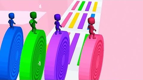 Layers Roll🌈🏃🛣️All Levels Gameplay Trailer Android/Ios Game New Update #1