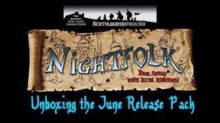 Northumbrian Tin Soldiers Nightfolk - Unboxing The June Release Pack
