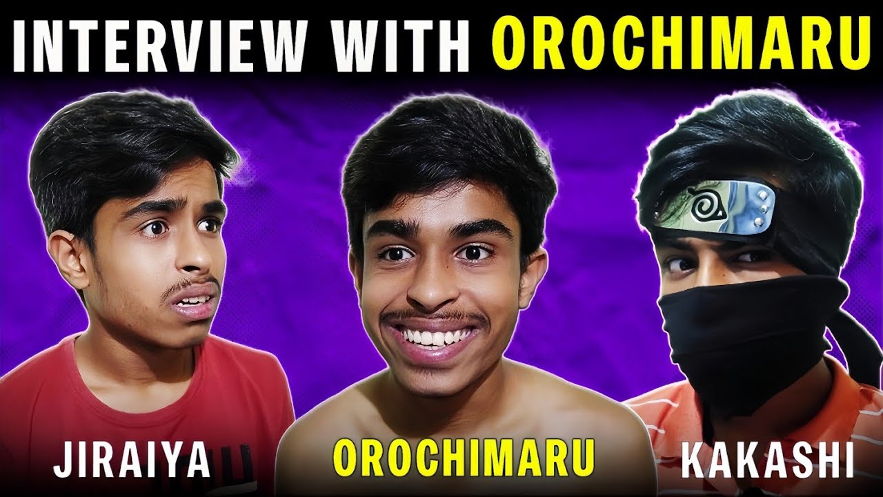 Interview with OROCHIMARU | Naruto Parody #3 | AKSHUTO