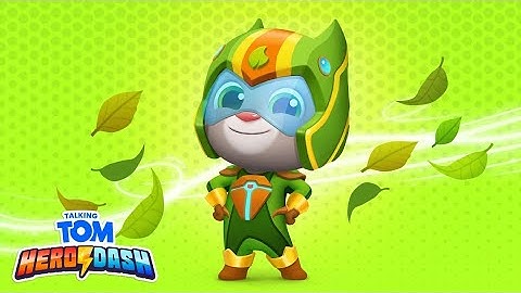 Talking Tom Hero Dash Gameplay (HD) #3 || Planet Power Tom || Android Gameplay