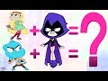 Teen Titans Go! Transforms Raven Star Gumball Starfire Surprise Egg and Toy Collector SETC