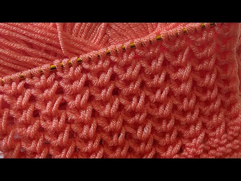 1 günde yelek örün okadar kolay/İki şiş çok seveceğiniz 2022 örgü modeli yapılışı ✅crochet knitting