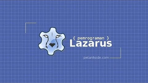 DEMO APLIKASI DATA BARANG MENGGUNAKAN LAZARUS - UNIVERSITAS PELITA BANGSA
