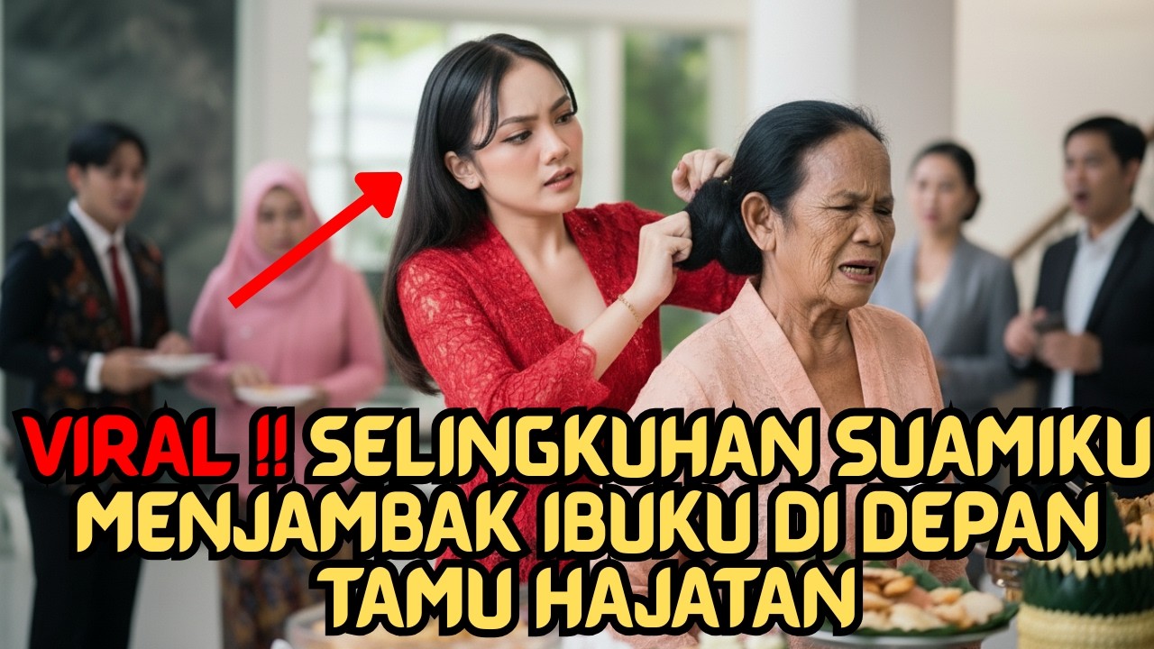 VIRAL ‼️SELINGKUHAN SUAMIKU MENJAMBAK IBUKU DI DEPAN TAMU HAJATAN ❗