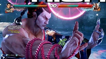 Feng wei Max Damage Rage Art Combo|Tekken 7 Feng combos|Max Damage Combo