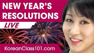 15 New Year Resolutions in Korean! How to Talk About Your Goals