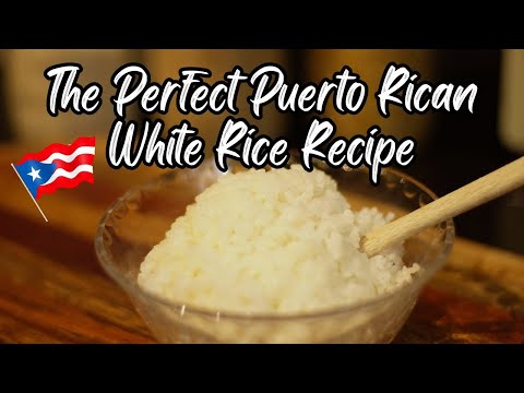 Puerto Rican White Rice Recipe