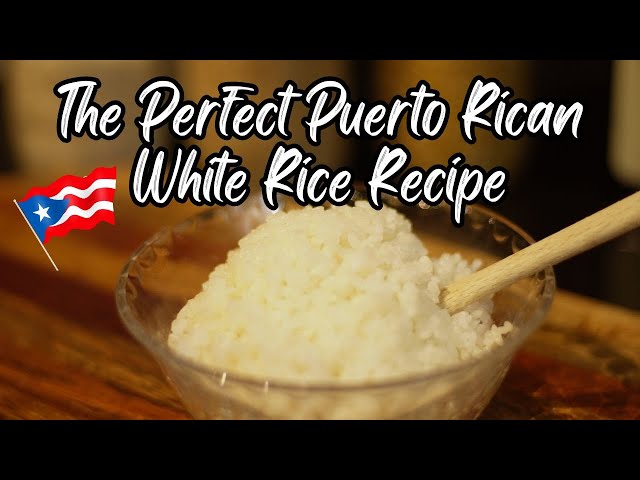 White Rice Rico How To Make Puerto Rican White Rice