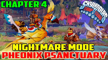 Skylanders Trap Team | PS4 Gameplay Part 4 | Nightmare Mode : Chapter 4 - Phoenix Psanctuary