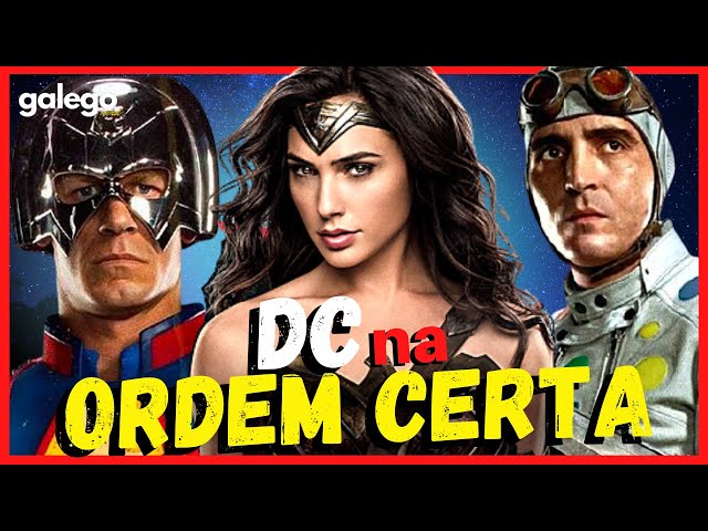 Descubra a ordem cronológica para assistir aos filmes da DC