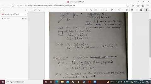 Vector Calculus | Lecture 3 | Dr. P.P. Nath