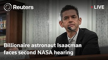 LIVE: Billionaire astronaut Jared Isaacman faces second NASA confirmation hearing